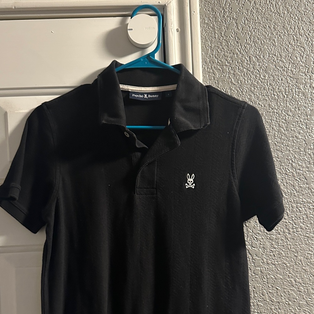 Psycho Bunny Classic Black Polo